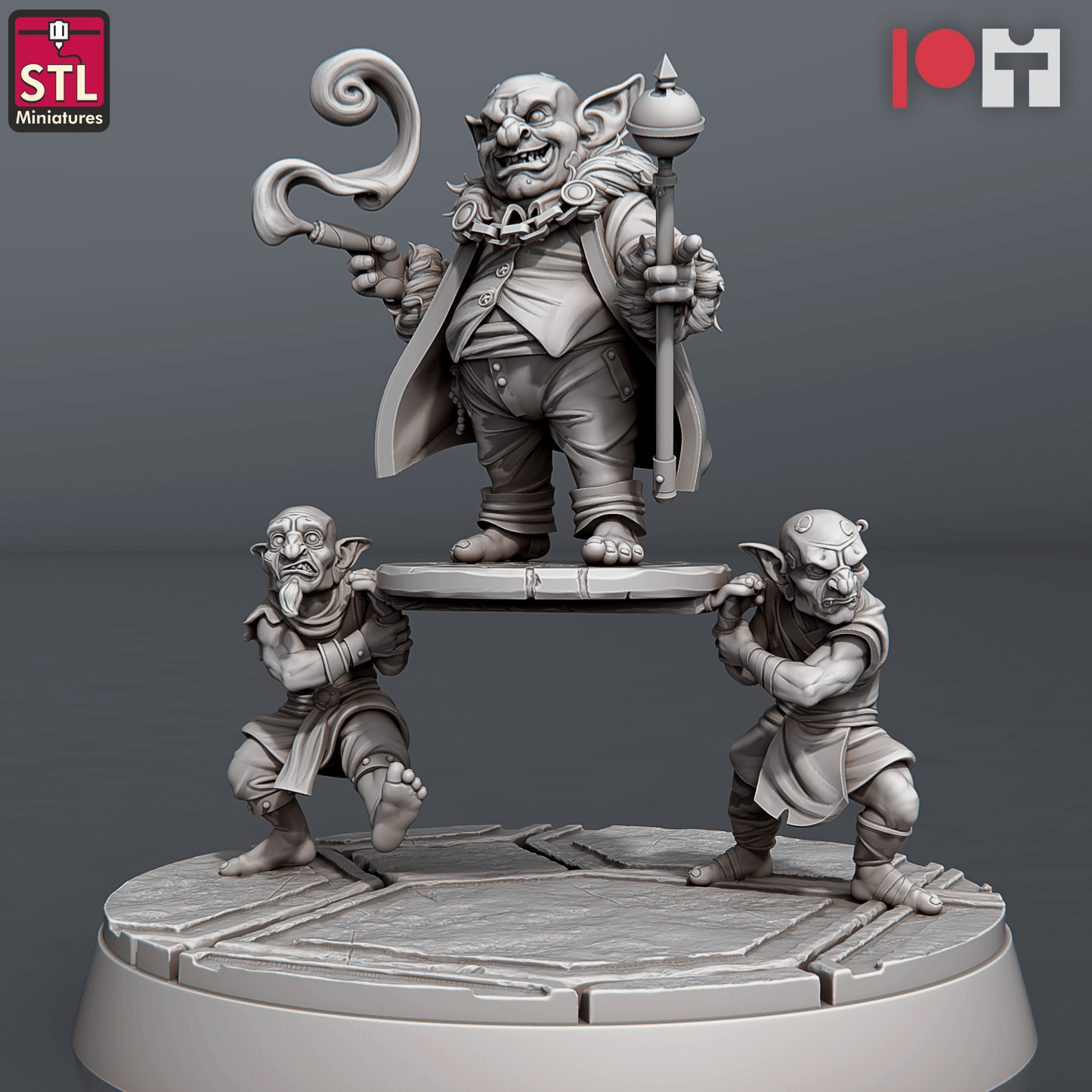 3D Printed STL Miniatures Casino 28 - 32mm War Gaming D&D - 3D Printing Boss 