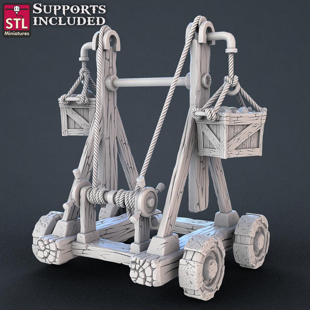 3D Printed STL Miniatures Constructors Set 28 - 32mm War Gaming D&D - 3D Printing Boss 