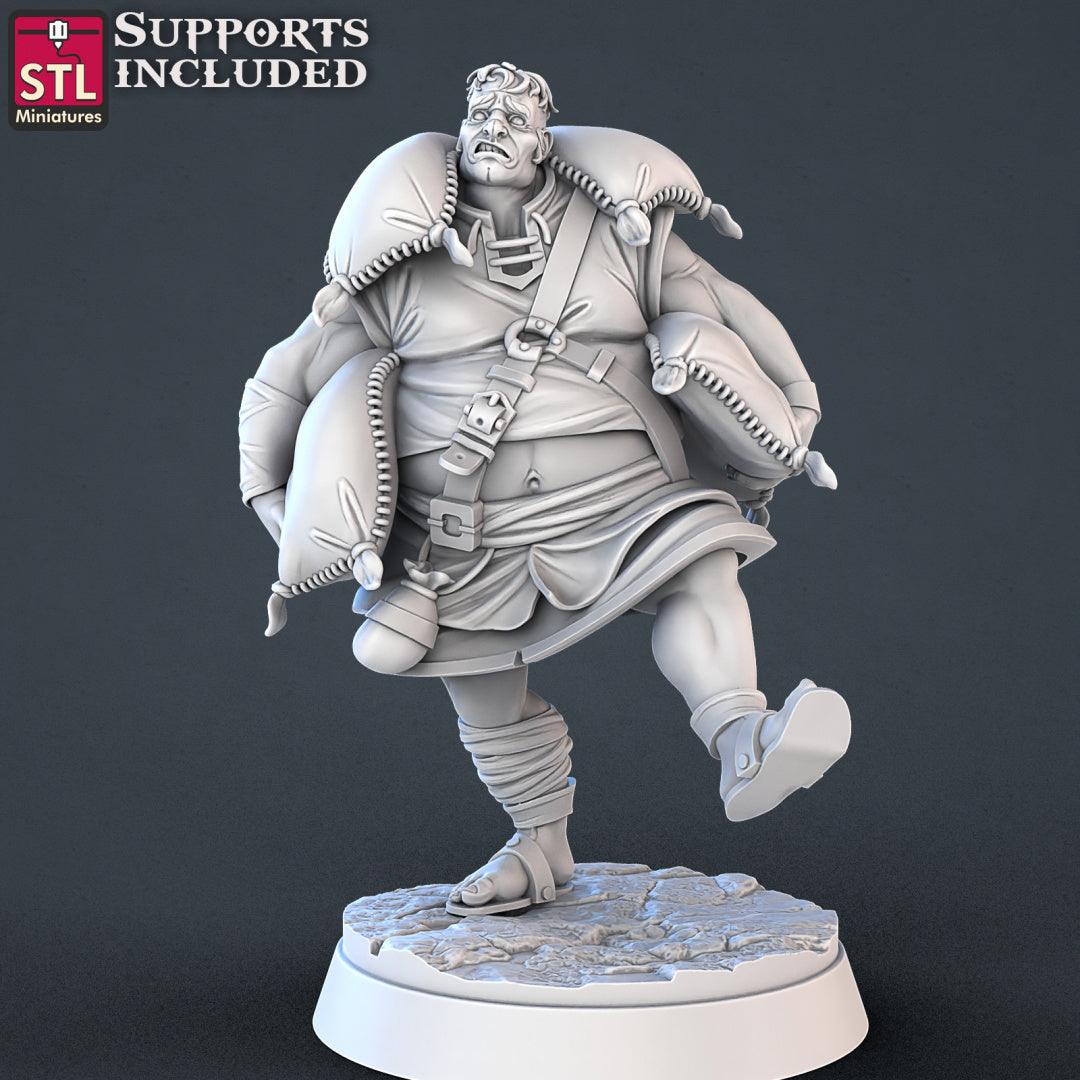 3D Printed STL Miniatures Constructors Set 28 - 32mm War Gaming D&D - 3D Printing Boss 