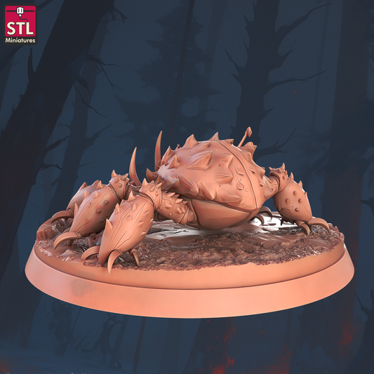 3D Printed STL Miniatures Devourer 28 - 32mm War Gaming D&D - 3D Printing Boss 
