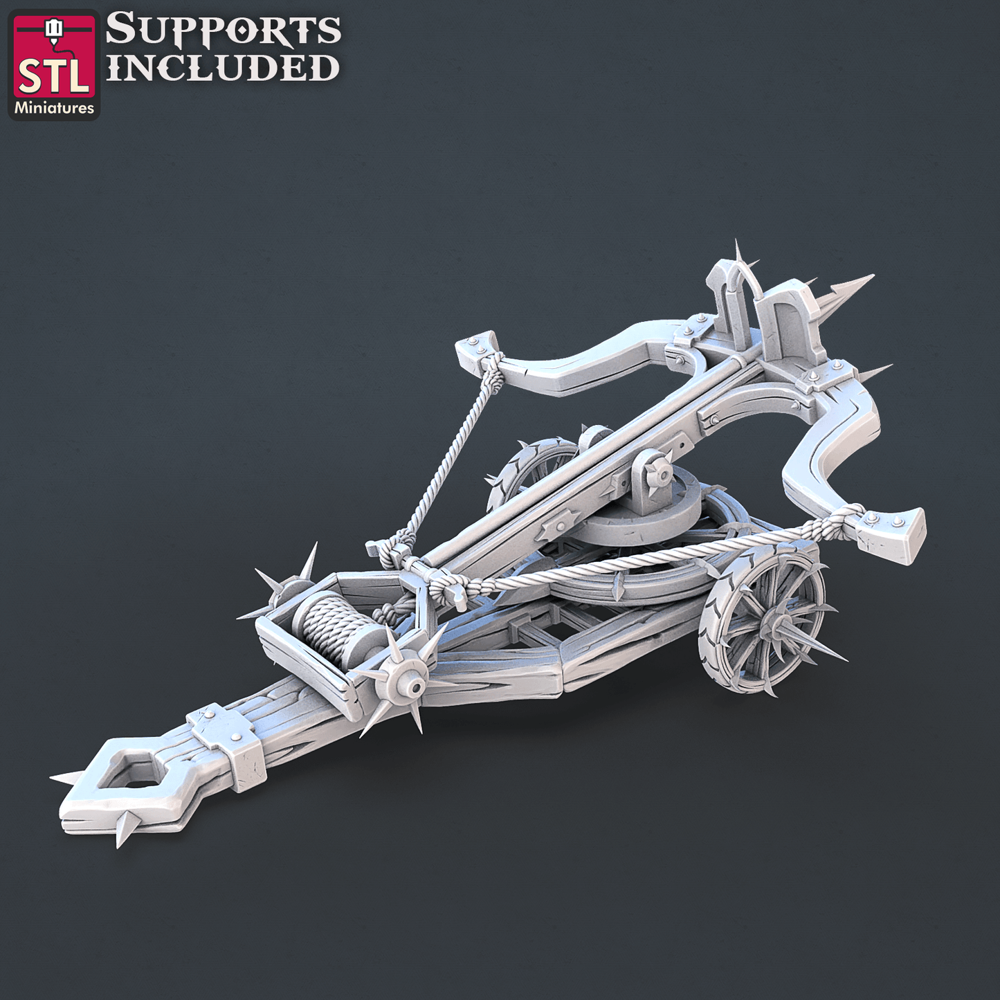 3D Printed STL Miniatures Dragon Hunters Set | 28 - 32mm War Gaming D&D - 3D Printing Boss 