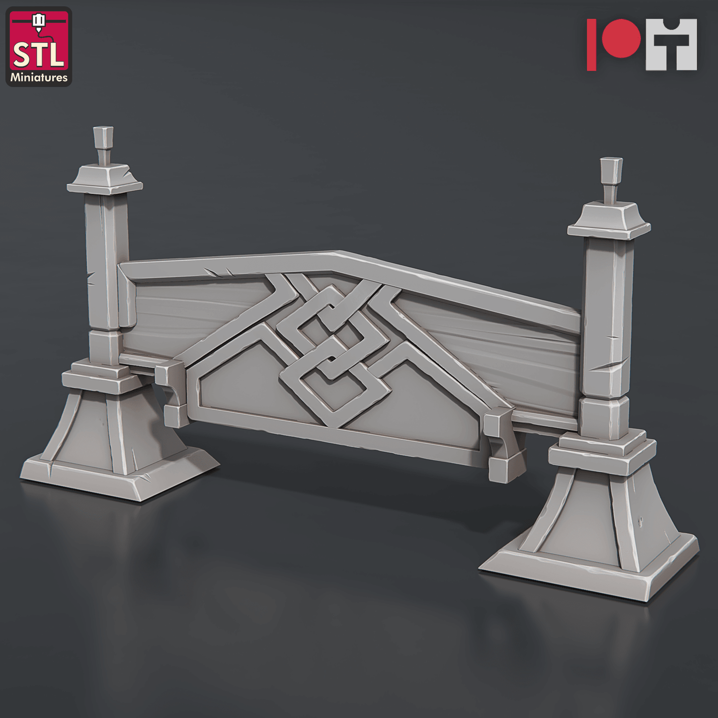 3D Printed STL Miniatures Dwarven Camp Set 28 - 32mm War Gaming D&D - 3D Printing Boss 