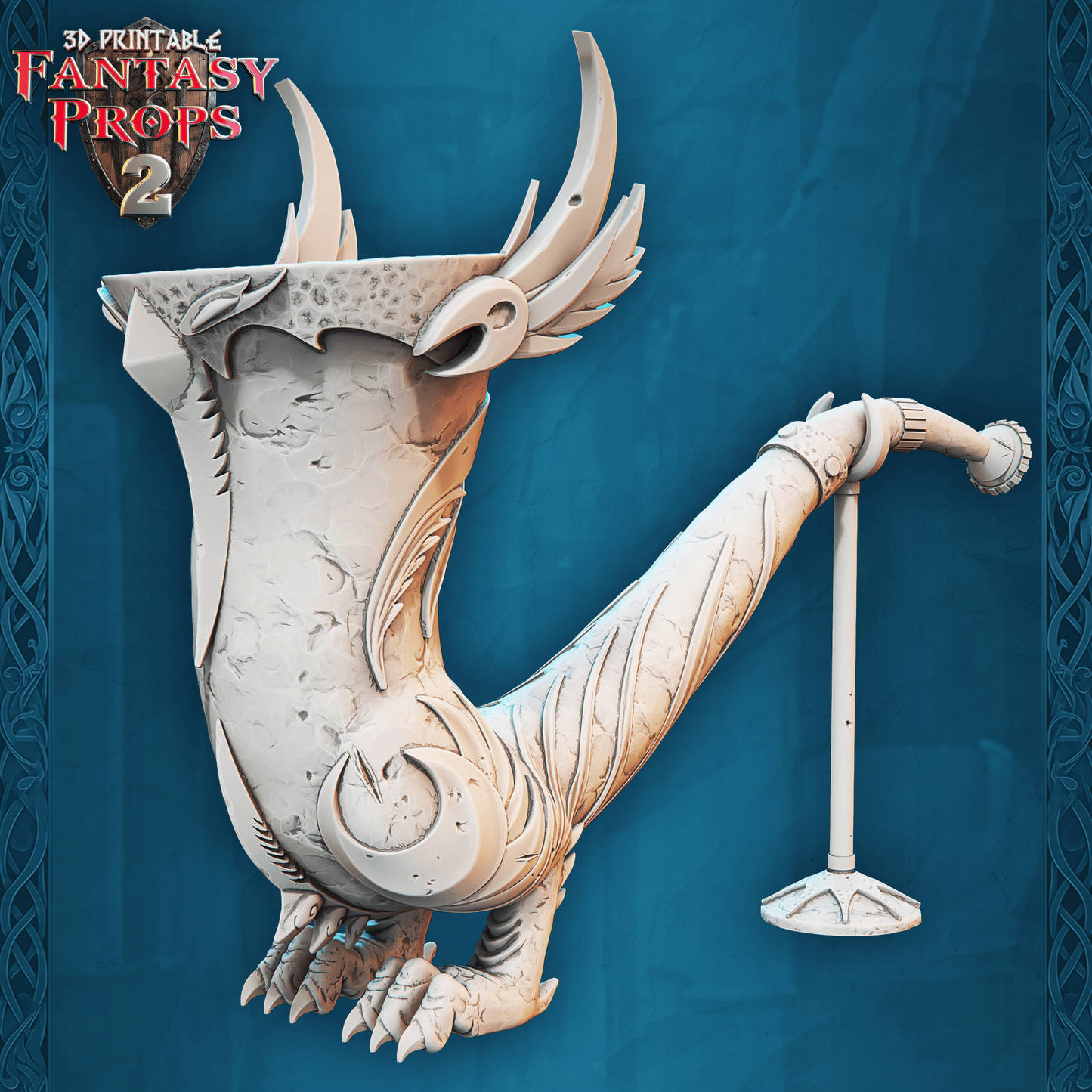 3D Printed STL Miniatures Fantasy Props 2 Dungeons Set 28 - 32mm War Gaming D&D - 3D Printing Boss 