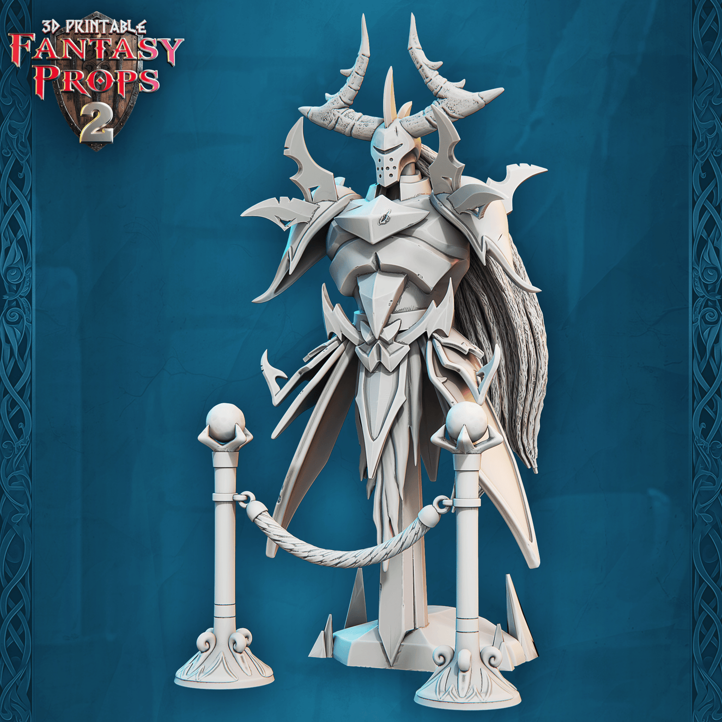 3D Printed STL Miniatures Fantasy Props 2 Museum Set 28 - 32mm War Gaming D&D - 3D Printing Boss 