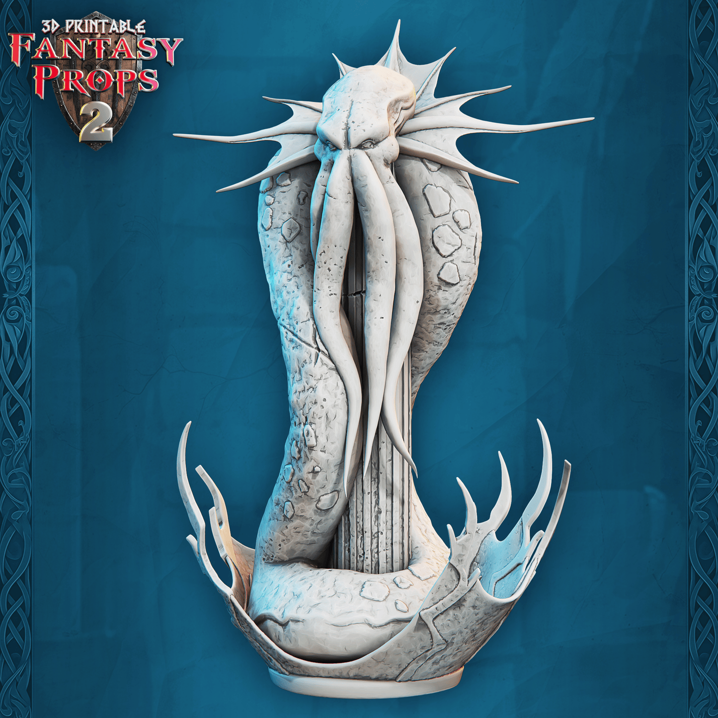 3D Printed STL Miniatures Fantasy Props 2 Museum Set 28 - 32mm War Gaming D&D - 3D Printing Boss 