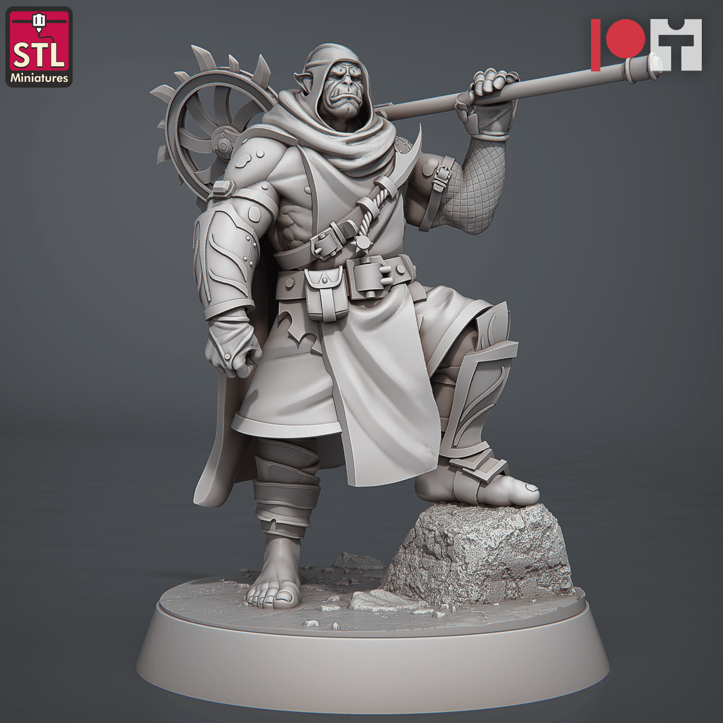 3D Printed STL Miniatures Inquisitors Set 28 - 32mm War Gaming D&D - 3D Printing Boss 
