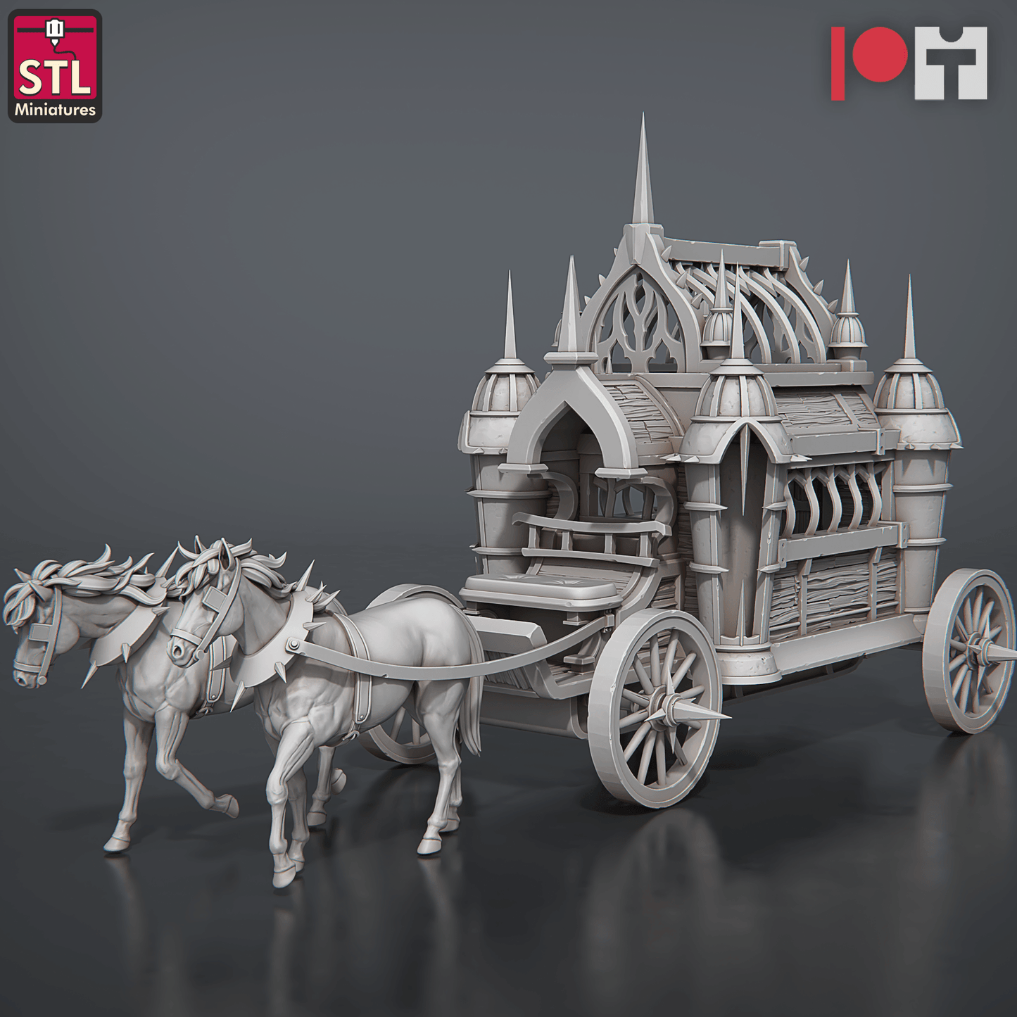 3D Printed STL Miniatures Inquisitors Set 28 - 32mm War Gaming D&D - 3D Printing Boss 