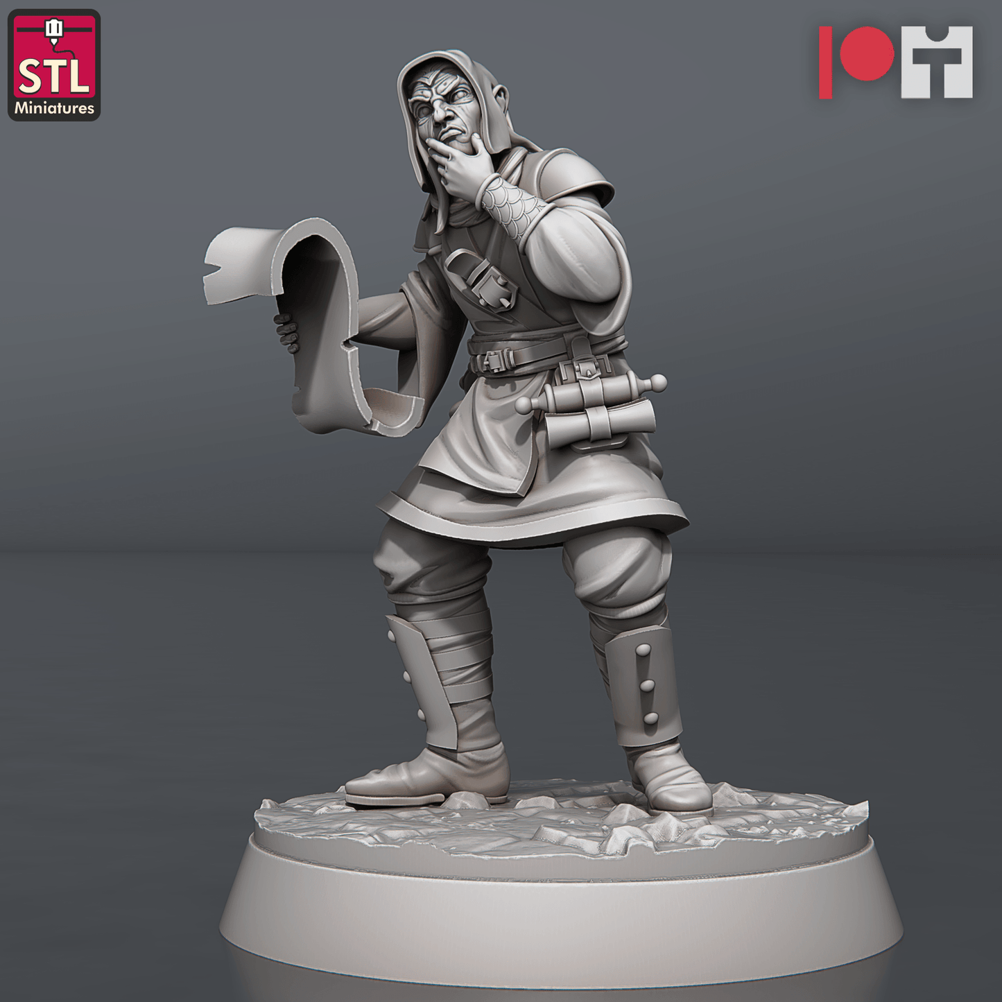3D Printed STL Miniatures Jail Set 28 - 32mm War Gaming D&D - 3D Printing Boss 
