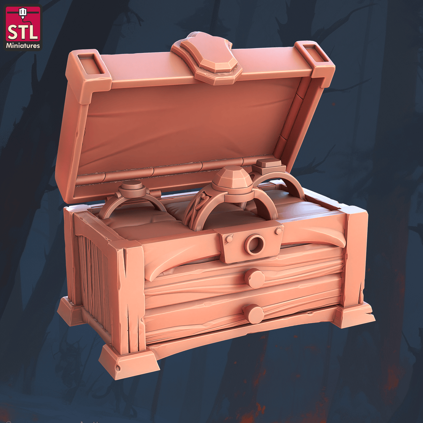 3D Printed STL Miniatures Jewels Crafters Set 28 - 32mm War Gaming D&D - 3D Printing Boss 