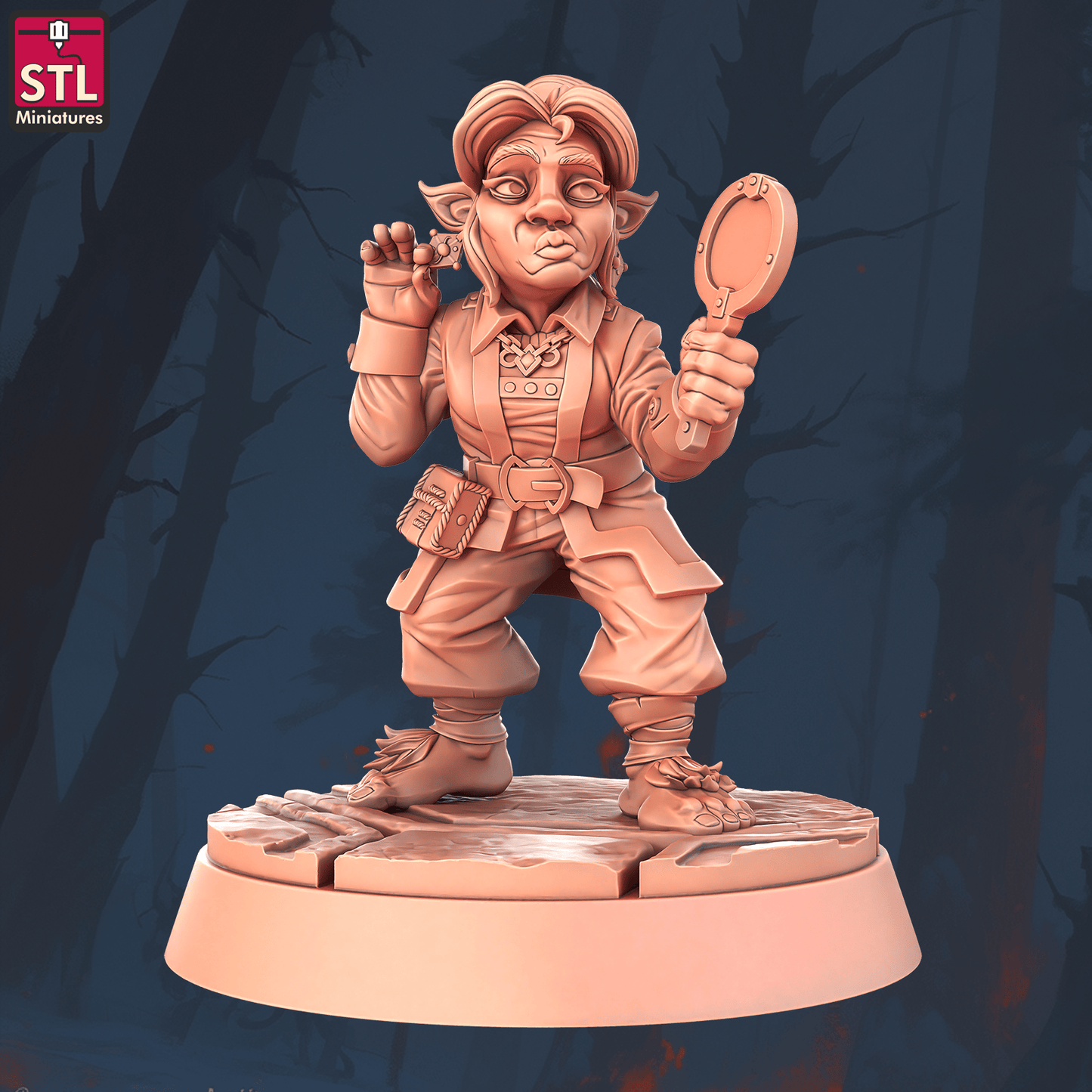 3D Printed STL Miniatures Jewels Crafters Set 28 - 32mm War Gaming D&D - 3D Printing Boss 