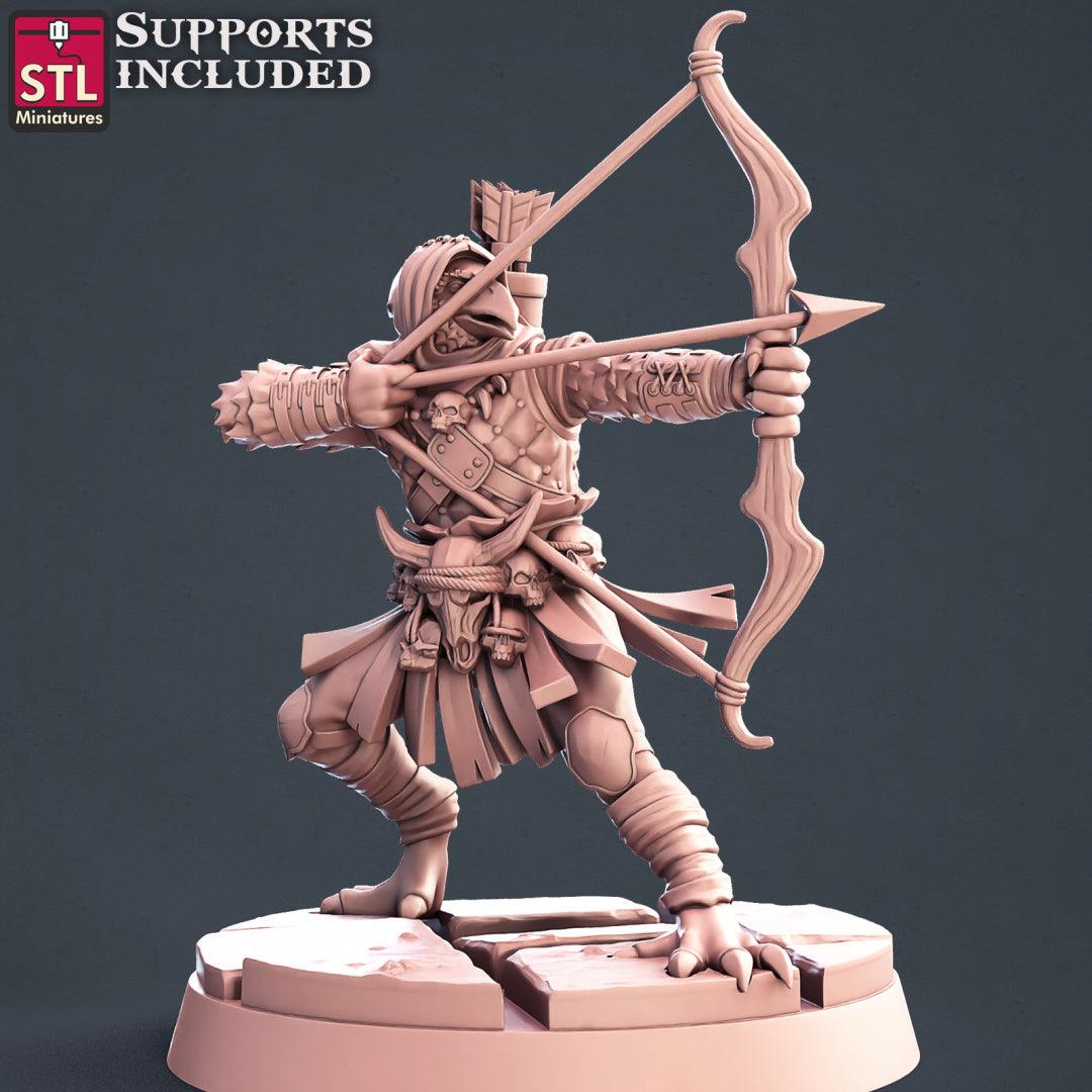 3D Printed STL Miniatures Kenku Set 28 - 32mm War Gaming D&D - 3D Printing Boss 