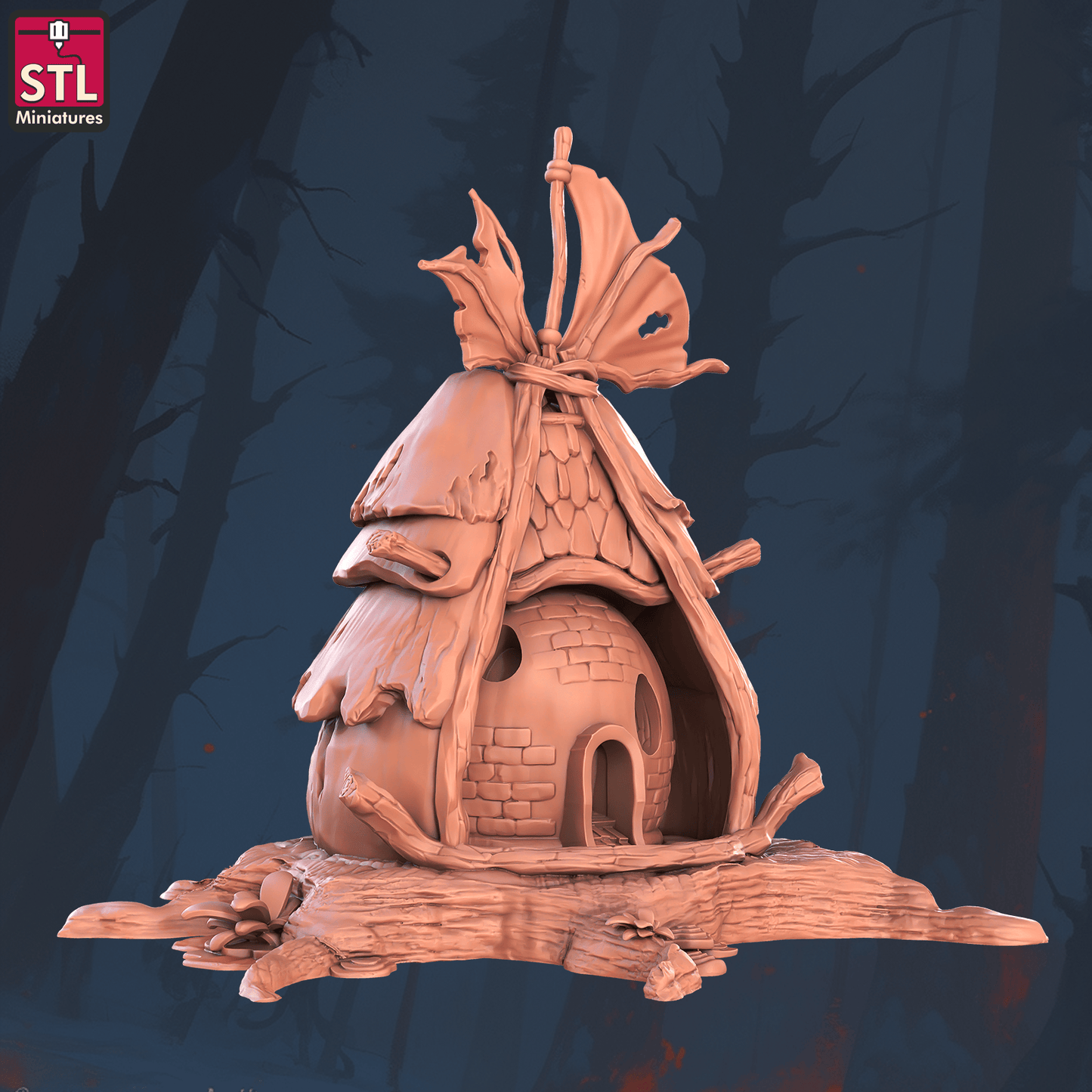 3D Printed STL Miniatures Lizardfolks Set 28 - 32mm War Gaming D&D - 3D Printing Boss 