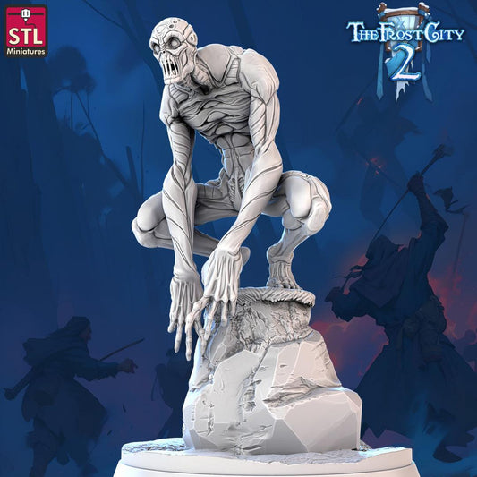3D Printed STL Miniatures Nullmens The Frost City 2 28 - 32mm War Gaming D&D - 3D Printing Boss 