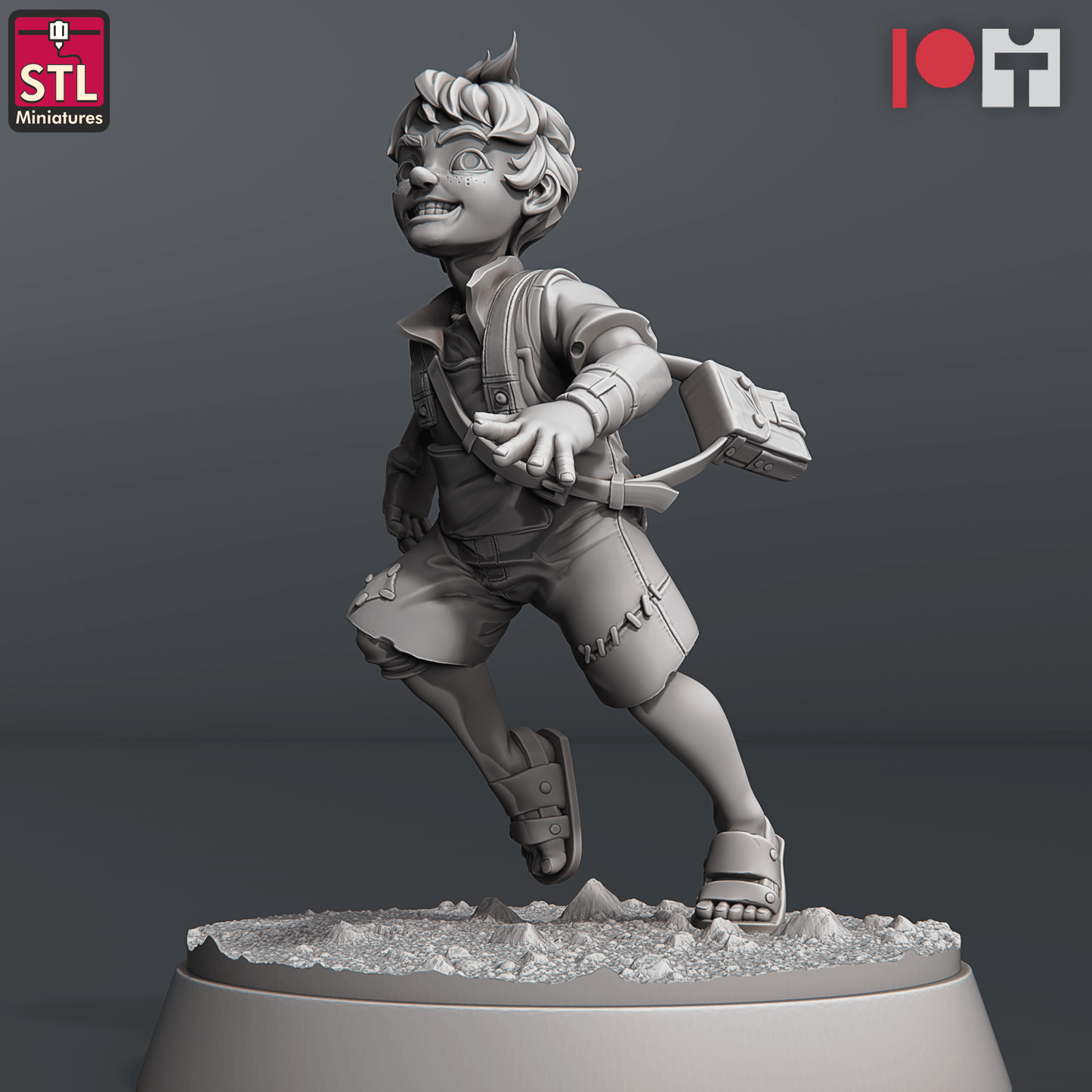 3D Printed STL Miniatures Orphanage Set 28 - 32mm War Gaming D&D - 3D Printing Boss 