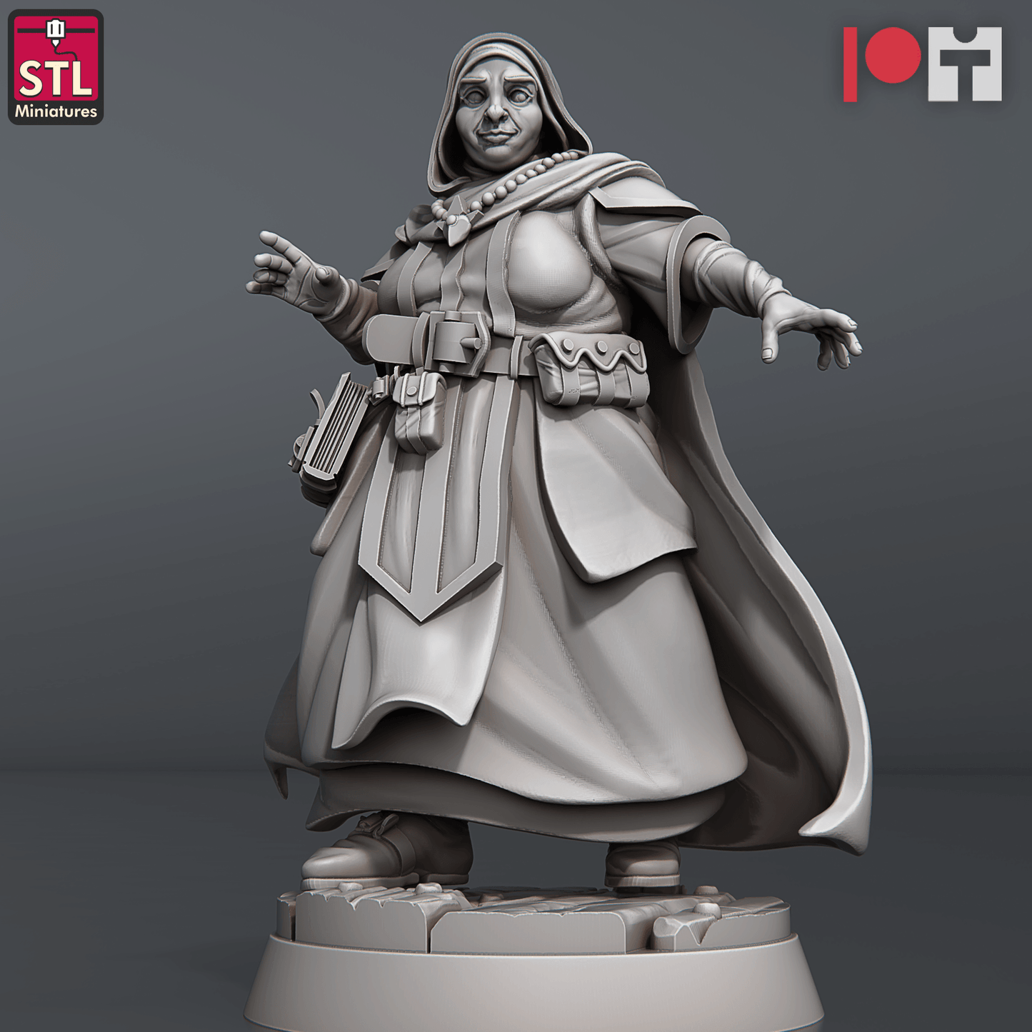 3D Printed STL Miniatures Orphanage Set 28 - 32mm War Gaming D&D - 3D Printing Boss 
