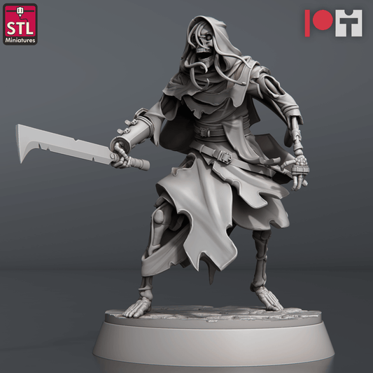 3D Printed STL Miniatures Reaver Knights 28 - 32mm War Gaming D&D - 3D Printing Boss 