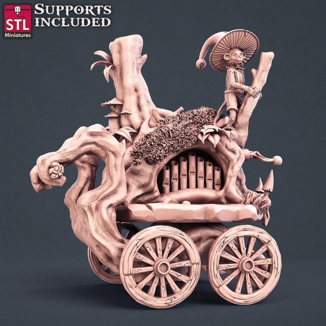 3D Printed STL Miniatures Satyrs Set 28 - 32mm War Gaming D&D - 3D Printing Boss 
