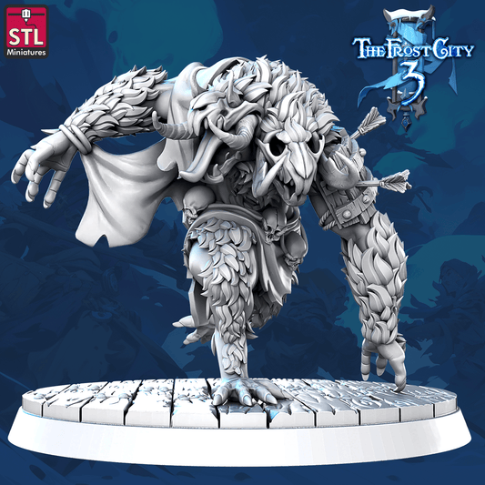 3D Printed STL Miniatures Toravor Core Characters The Frost City 3 28 - 32mm War Gaming D&D - 3D Printing Boss 