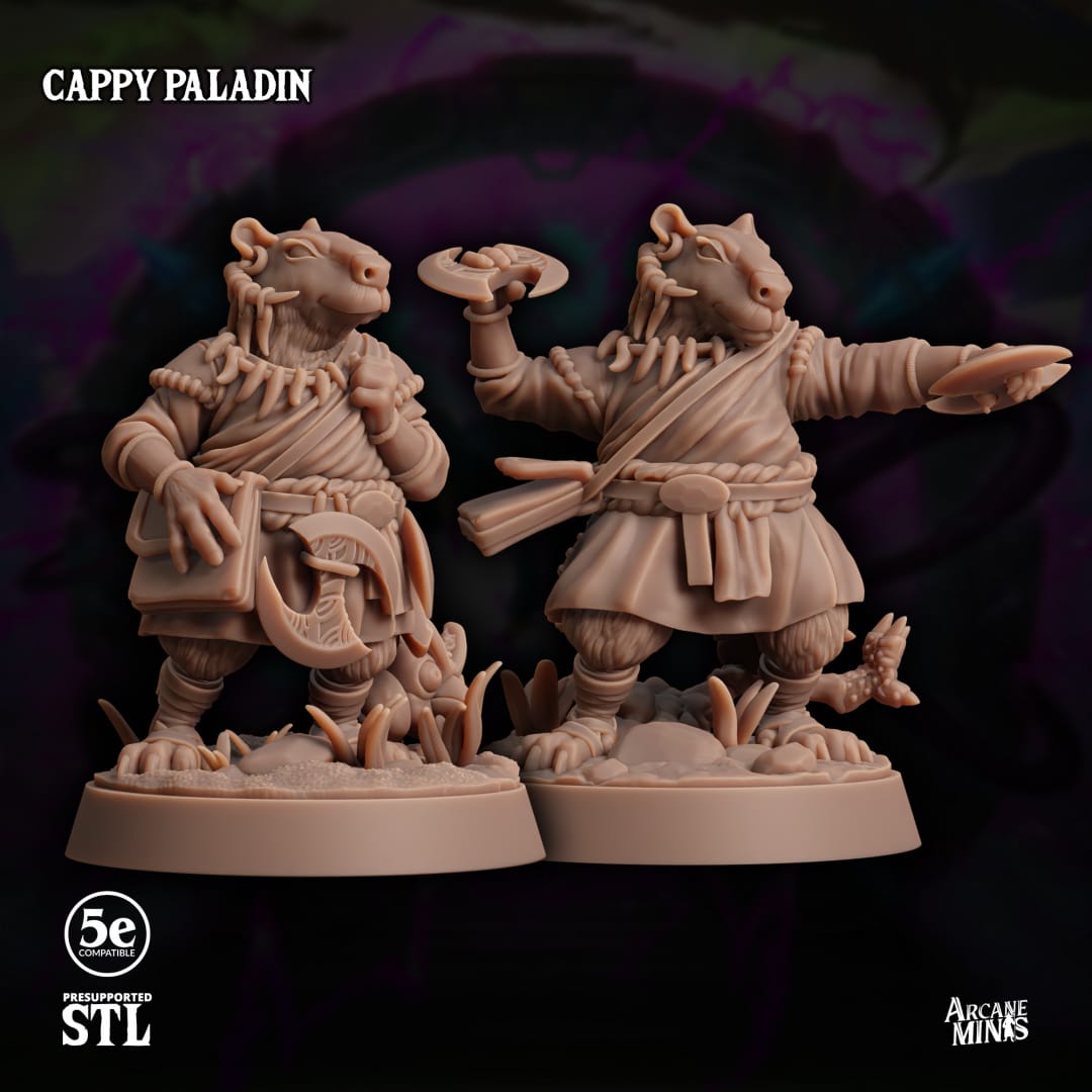 3D Printed Sordane Publishing Arcane Minis Cappy Ranger 28 32mm D&D - 3D Printing Boss 
