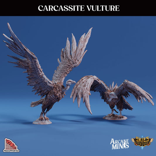3D Printed Sordane Publishing Arcane Minis Carcassite Vulture Cult of Umiera 28 32mm D&D - 3D Printing Boss 