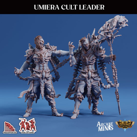 3D Printed Sordane Publishing Arcane Minis Cult Leader Umiera Cult of Umiera 28 32mm D&D - 3D Printing Boss 