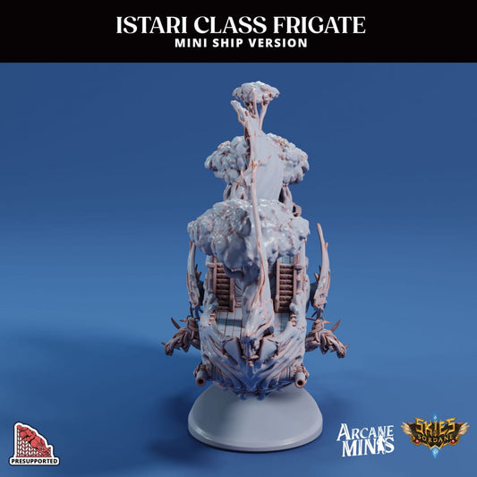 3D Printed Sordane Publishing Arcane Minis Mini Ship - Istari Frigate - 3D Printing Boss 