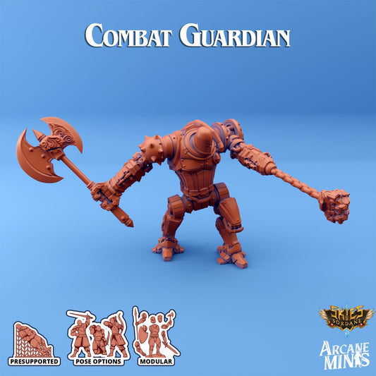 3D Printed Sordane Publishing Arcane Minis Shard Guardians Combat Set Shard Guardian Set 28 32mm D&D - 3D Printing Boss 