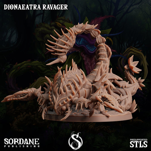 3D Printed Sordane Publishing Dionaeatra Ravager Cupid's Embrace Set 28 32mm D&D - 3D Printing Boss 