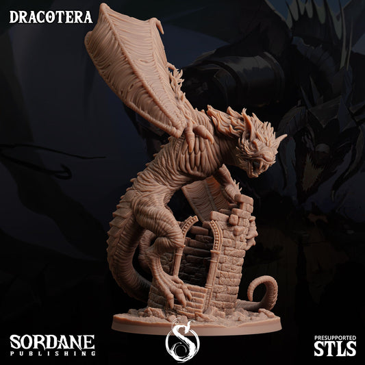 3D Printed Sordane Publishing Dracotera 28 32mm D&D - 3D Printing Boss 
