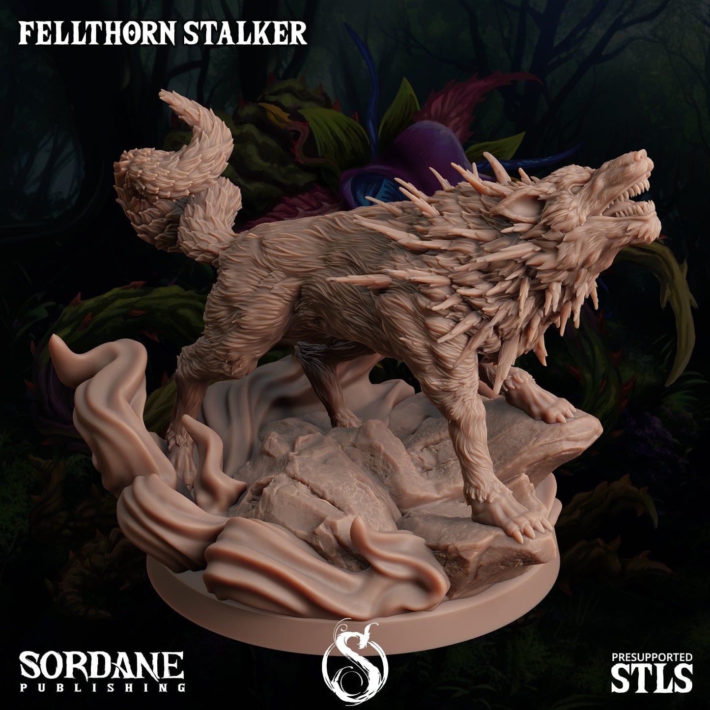 3D Printed Sordane Publishing Fellthorn Stalker Cupid's Embrace Set 28 32mm D&D - 3D Printing Boss 