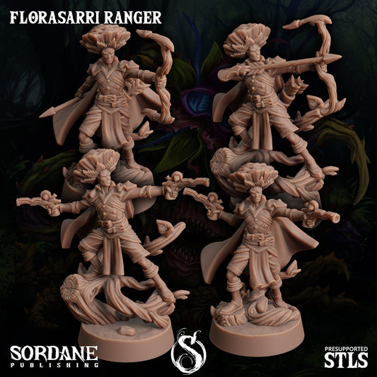 3D Printed Sordane Publishing Florasarri Ranger Cupid's Embrace Set 28 32mm D&D - 3D Printing Boss 