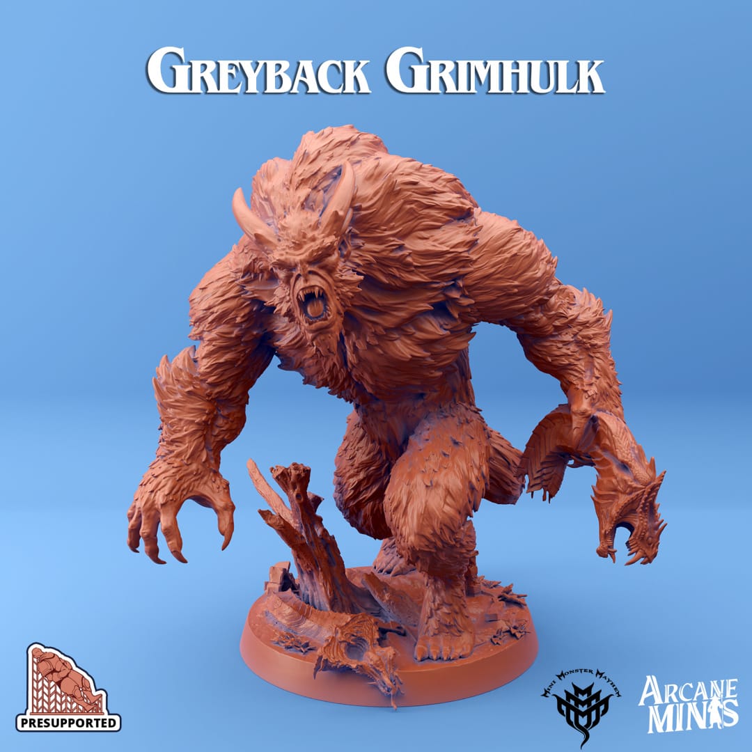 3D Printed Sordane Publishing Grimhulk Set 28mm 32mm D&D - 3D Printing Boss 