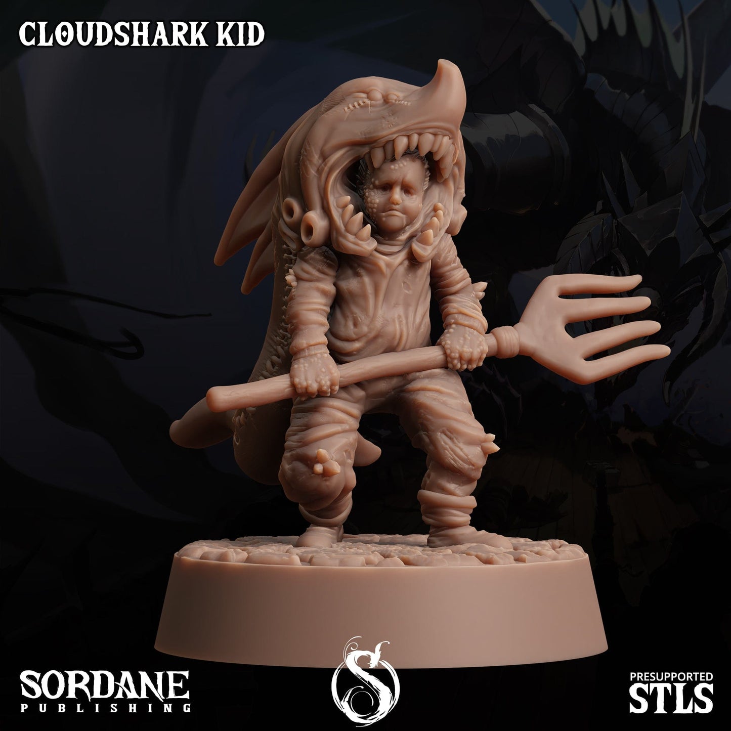 3D Printed Sordane Publishing Halloween Kids 28 32mm D&D - 3D Printing Boss 