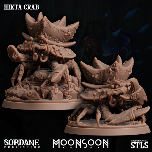 3D Printed Sordane Publishing Hikta Crab Moonsoon 28 32mm D&D - 3D Printing Boss 