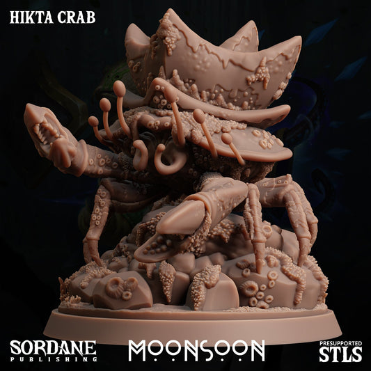 3D Printed Sordane Publishing Hikta Crab Moonsoon 28 32mm D&D - 3D Printing Boss 