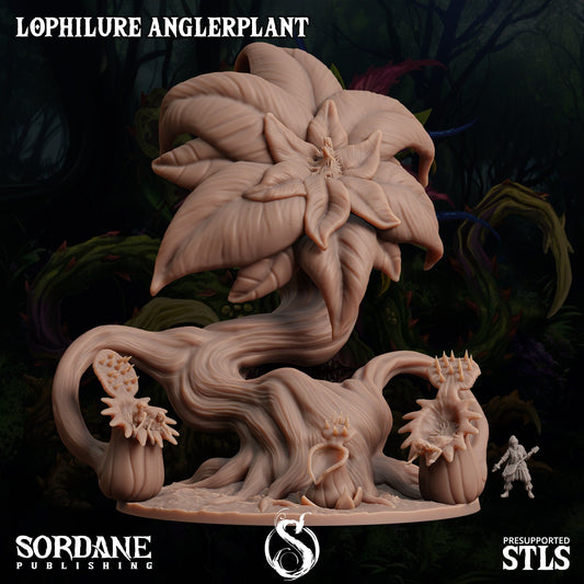 3D Printed Sordane Publishing Lophilure Anglerplant Cupid's Embrace Set 28 32mm D&D - 3D Printing Boss 