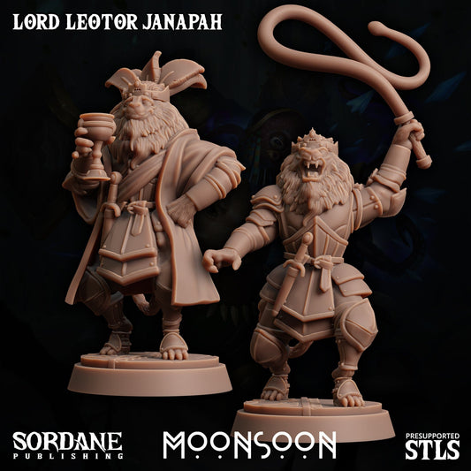 3D Printed Sordane Publishing Loxo Sorcerer Moonsoon 28 32mm D&D - 3D Printing Boss 