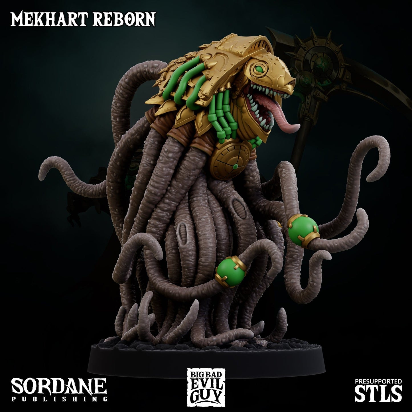 3D Printed Sordane Publishing Mekhart Reborn 28 32mm D&D - 3D Printing Boss 