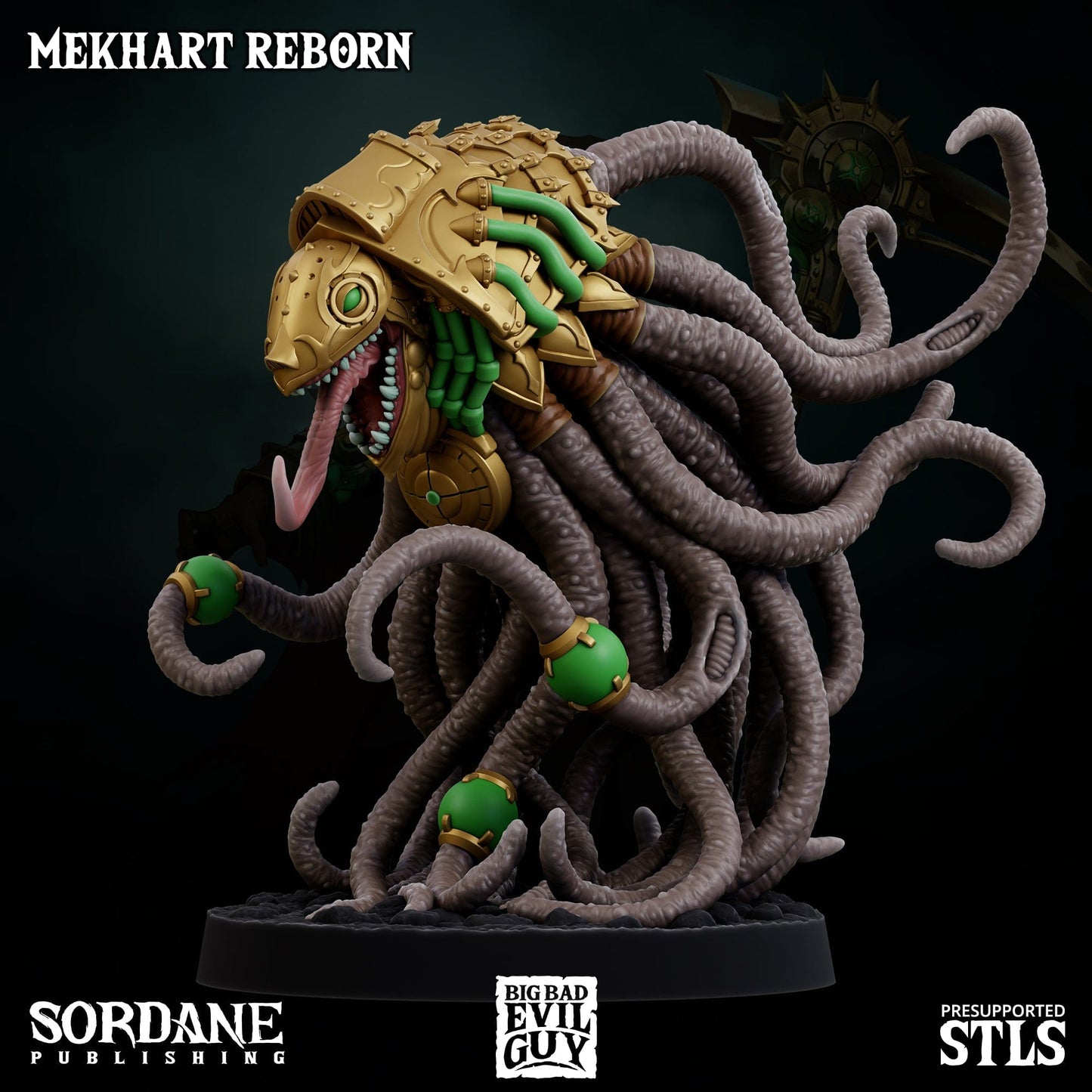 3D Printed Sordane Publishing Mekhart Reborn 28 32mm D&D - 3D Printing Boss 