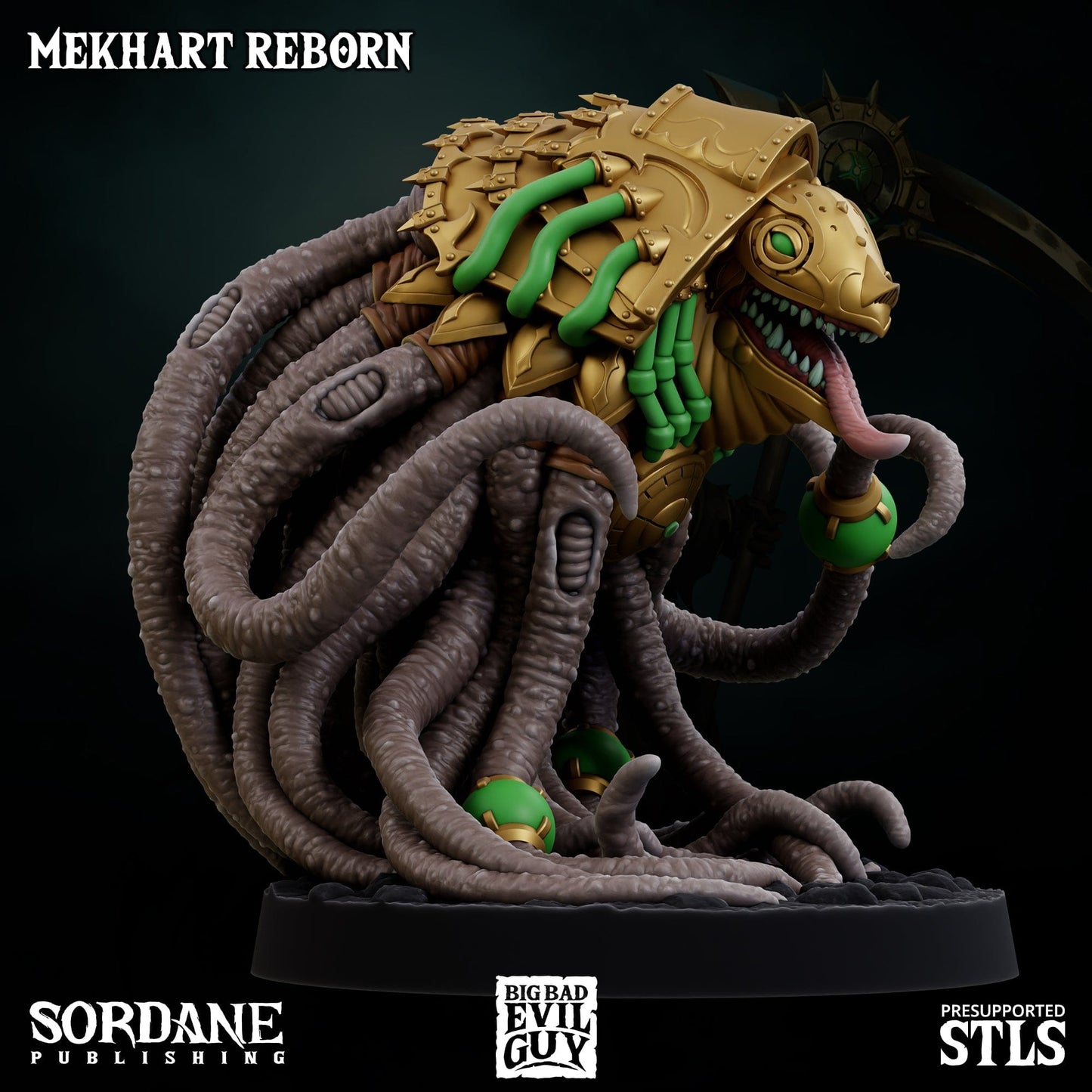 3D Printed Sordane Publishing Mekhart Reborn 28 32mm D&D - 3D Printing Boss 