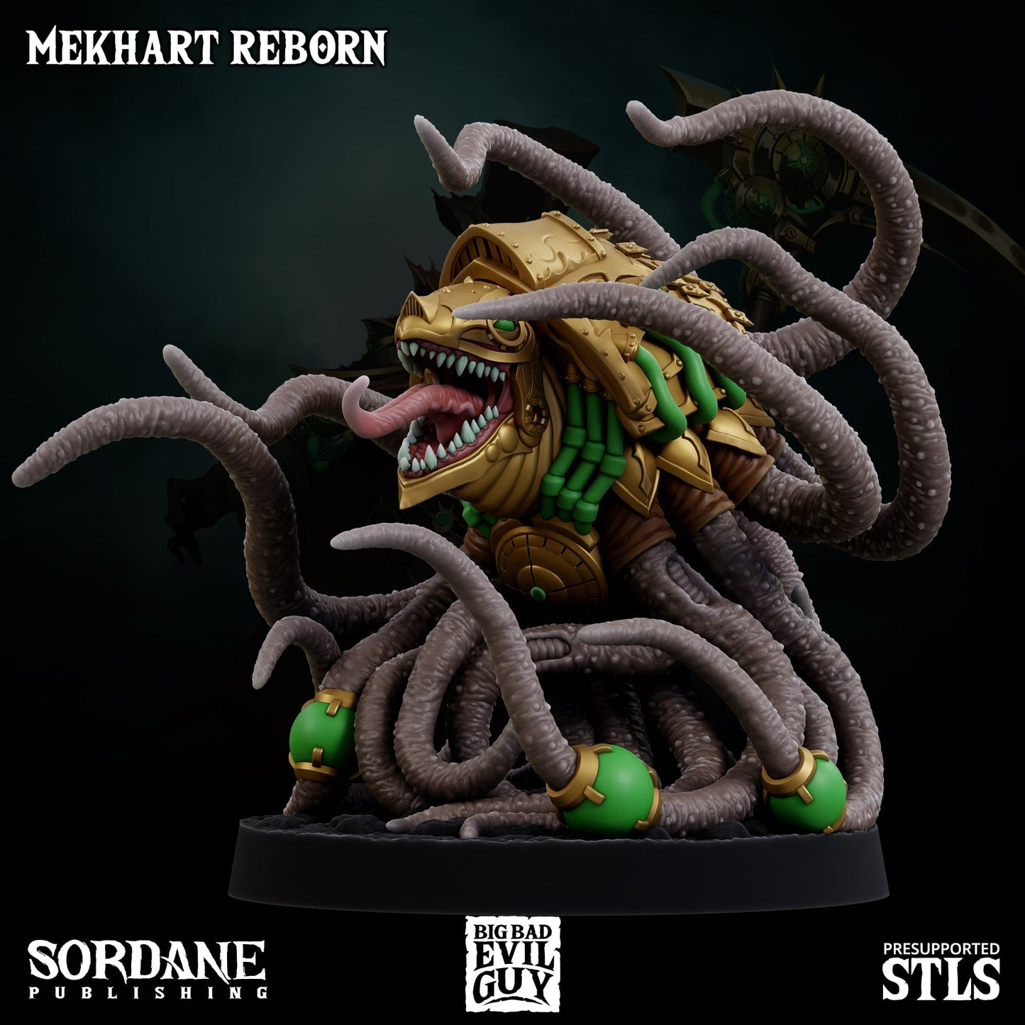 3D Printed Sordane Publishing Mekhart Reborn 28 32mm D&D - 3D Printing Boss 