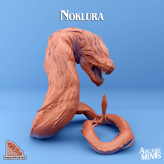 3D Printed Sordane Publishing Noklura 28 32mm D&D - 3D Printing Boss 