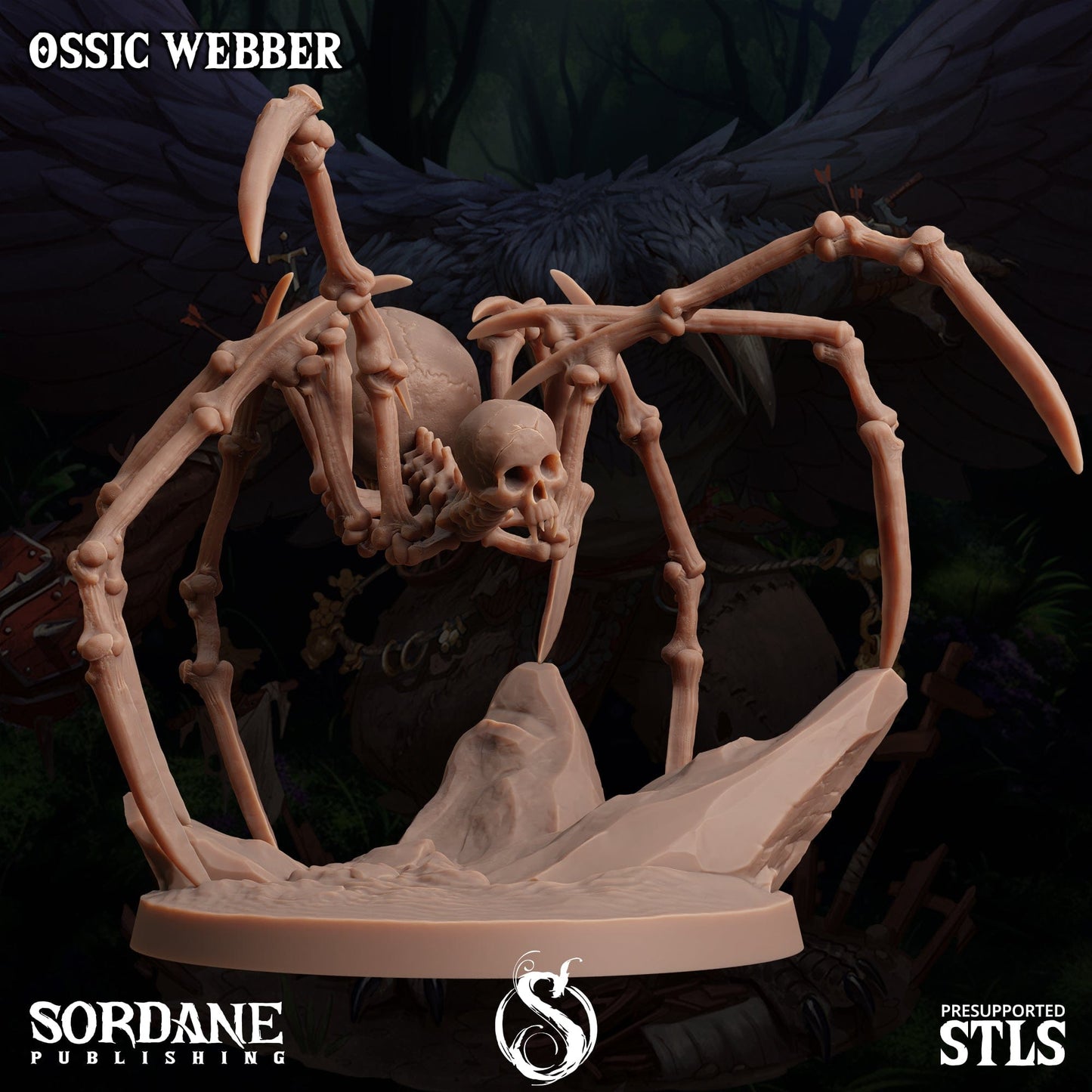3D Printed Sordane Publishing Ossic Webber Burrows Below 28 32mm D&D - 3D Printing Boss 