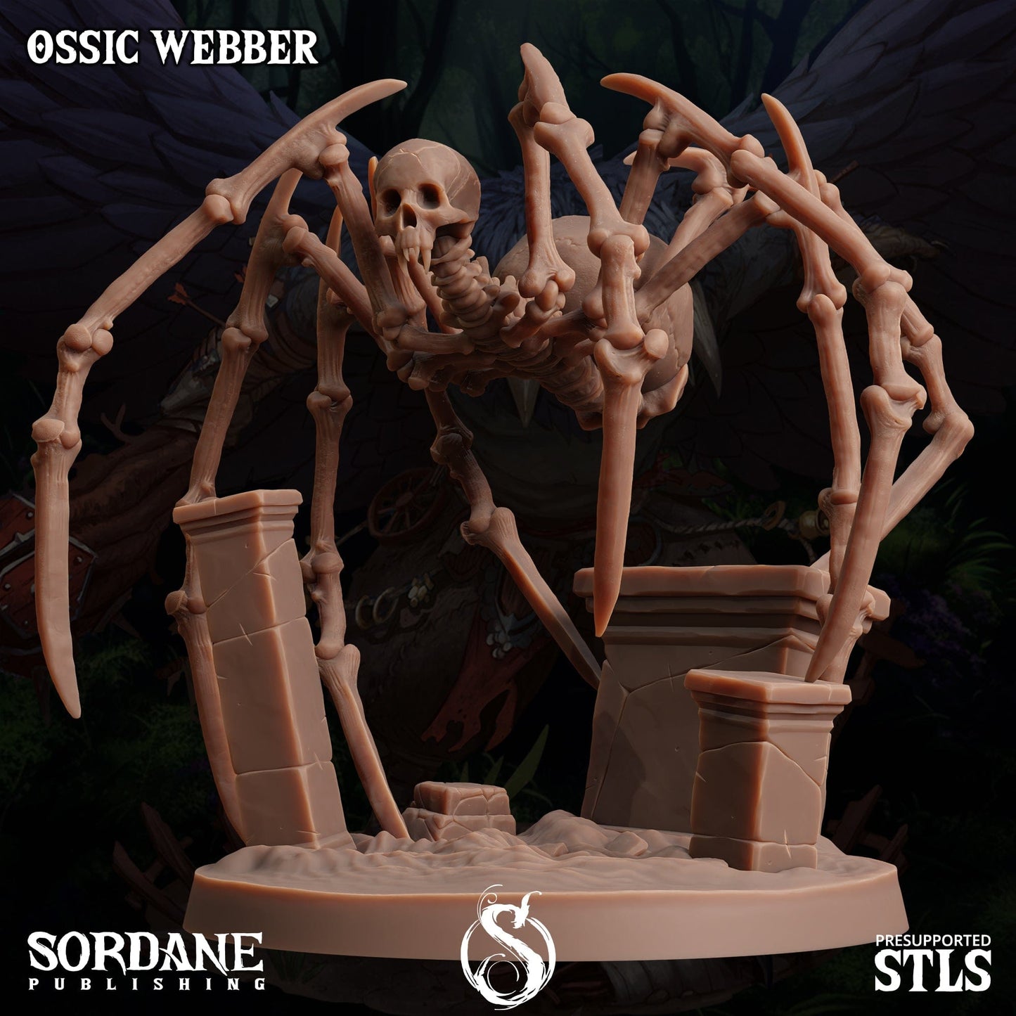 3D Printed Sordane Publishing Ossic Webber Burrows Below 28 32mm D&D - 3D Printing Boss 