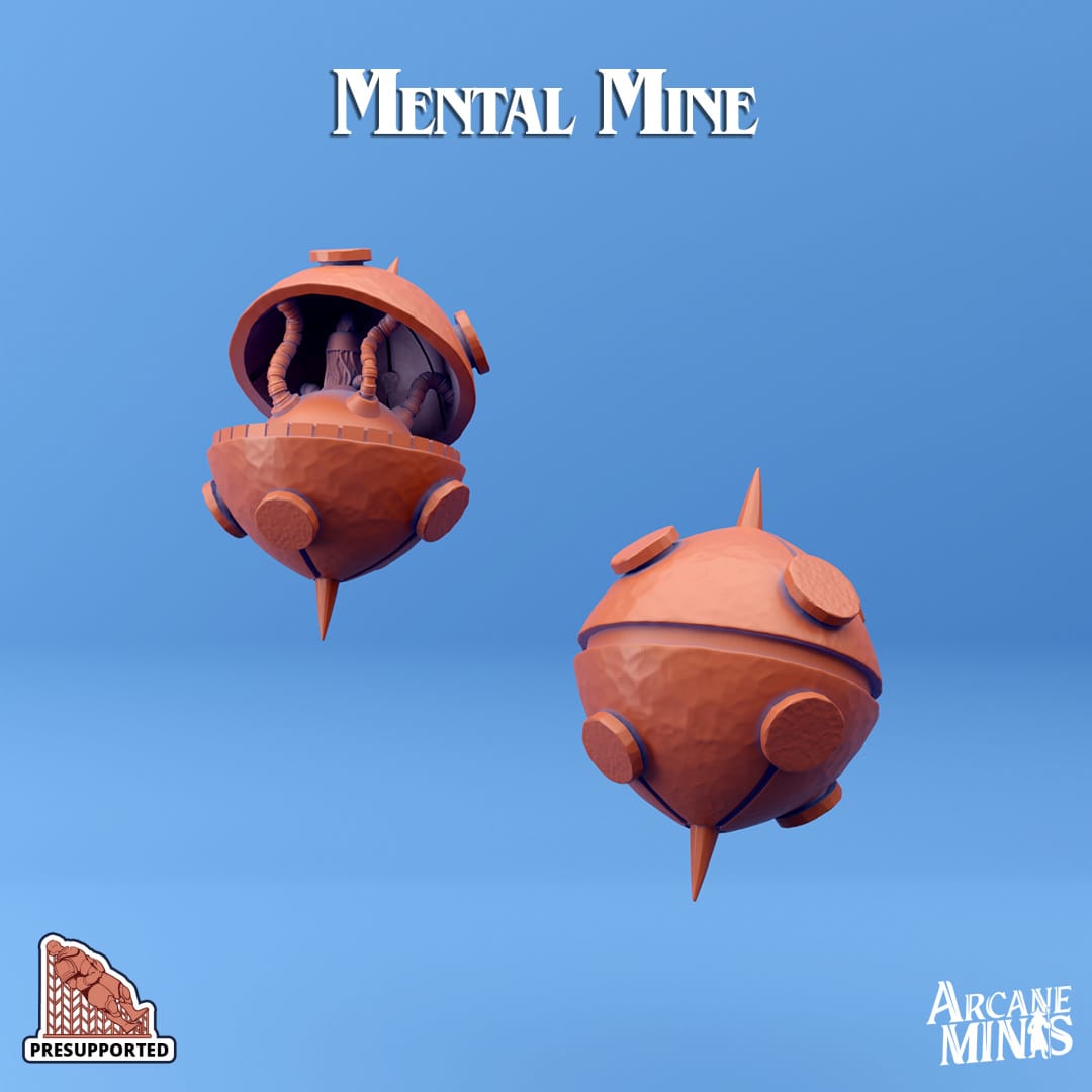 3D Printed Sordane Publishing Sky Mines 28 32mm D&D - 3D Printing Boss 