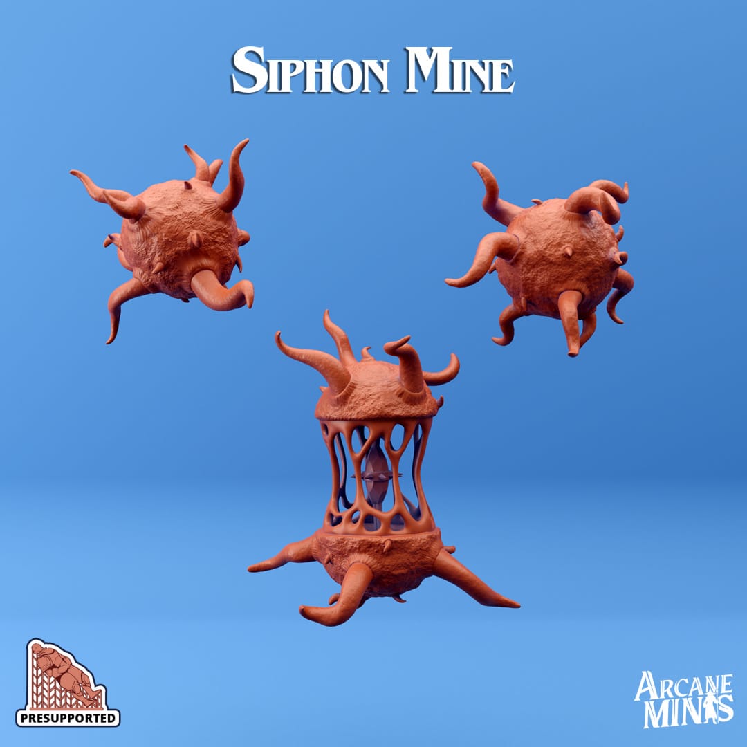 3D Printed Sordane Publishing Sky Mines 28 32mm D&D - 3D Printing Boss 