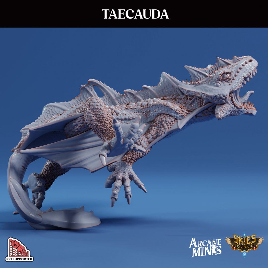 3D Printed Sordane Publishing Taecuauda Lizards AC Adventure The Lost Fleet 28 32mm D&D - 3D Printing Boss 