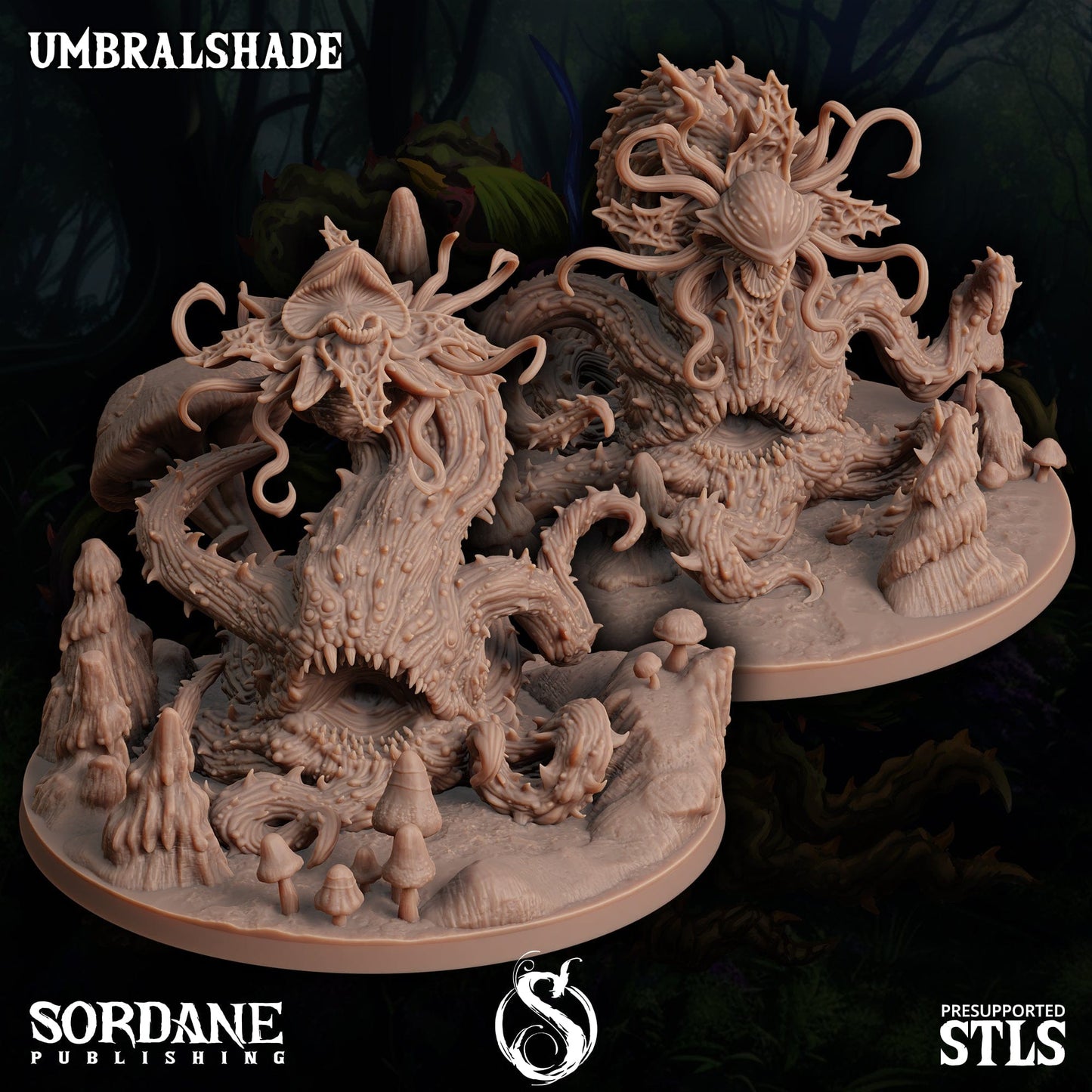 3D Printed Sordane Publishing Umbralshade 28 32mm D&D - 3D Printing Boss 