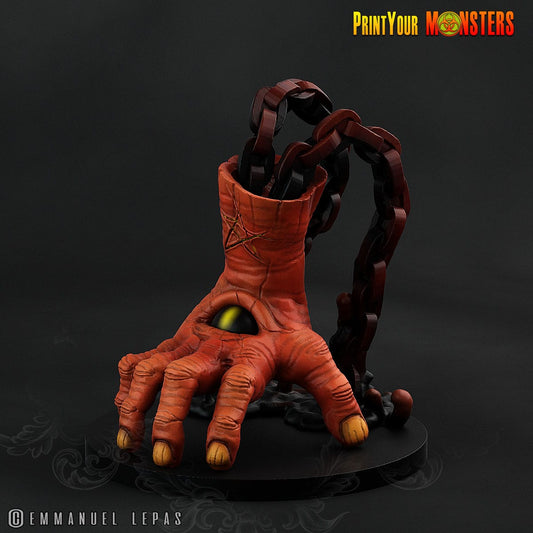3D PrintedPrint your Monster The Abyssal Hand Horrors - Oculomains Chained Guardians 28mm 32mm D&D - 3D Printing Boss 