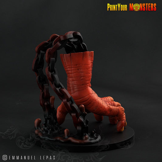 3D PrintedPrint your Monster The Abyssal Hand Horrors - Oculomains Chained Guardians 28mm 32mm D&D - 3D Printing Boss